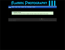 Tablet Screenshot of flamingcreations.photium.com