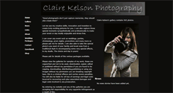 Desktop Screenshot of clairekelson.photium.com