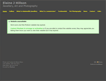 Tablet Screenshot of elainejhillson.photium.com