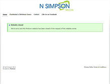 Tablet Screenshot of niallsimpson.photium.com