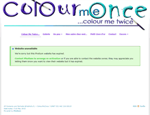 Tablet Screenshot of colourmeonce.photium.com